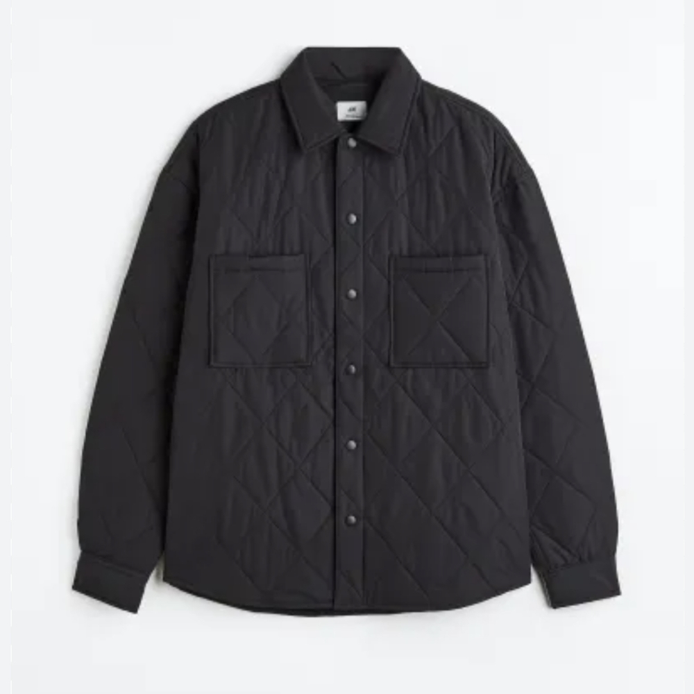 ✨Brand new H&M Men's relaxed fit Quilted Jacket✨ - Small